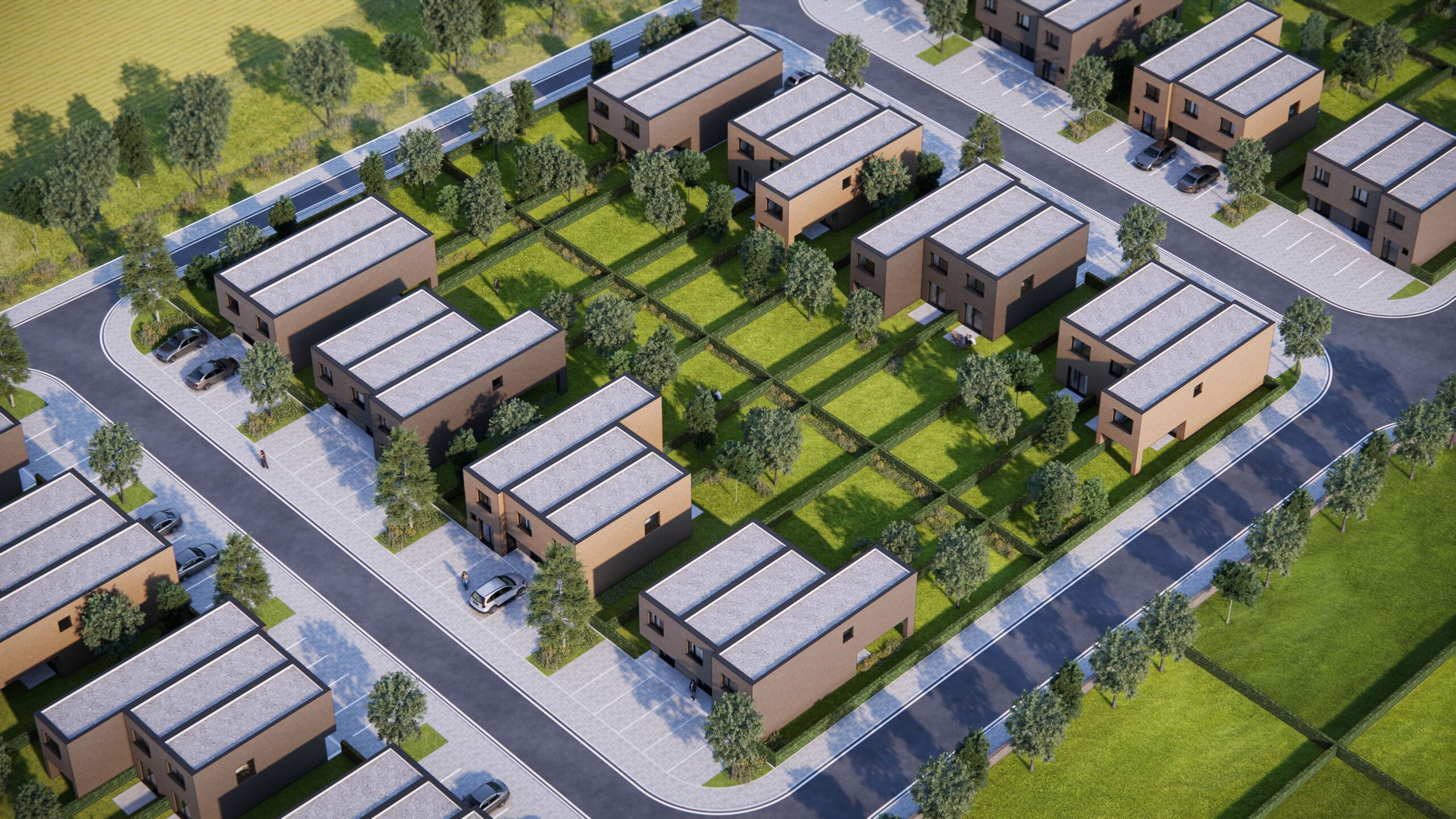 Vila byty Nový svet – Fáza 3 Trojdomy