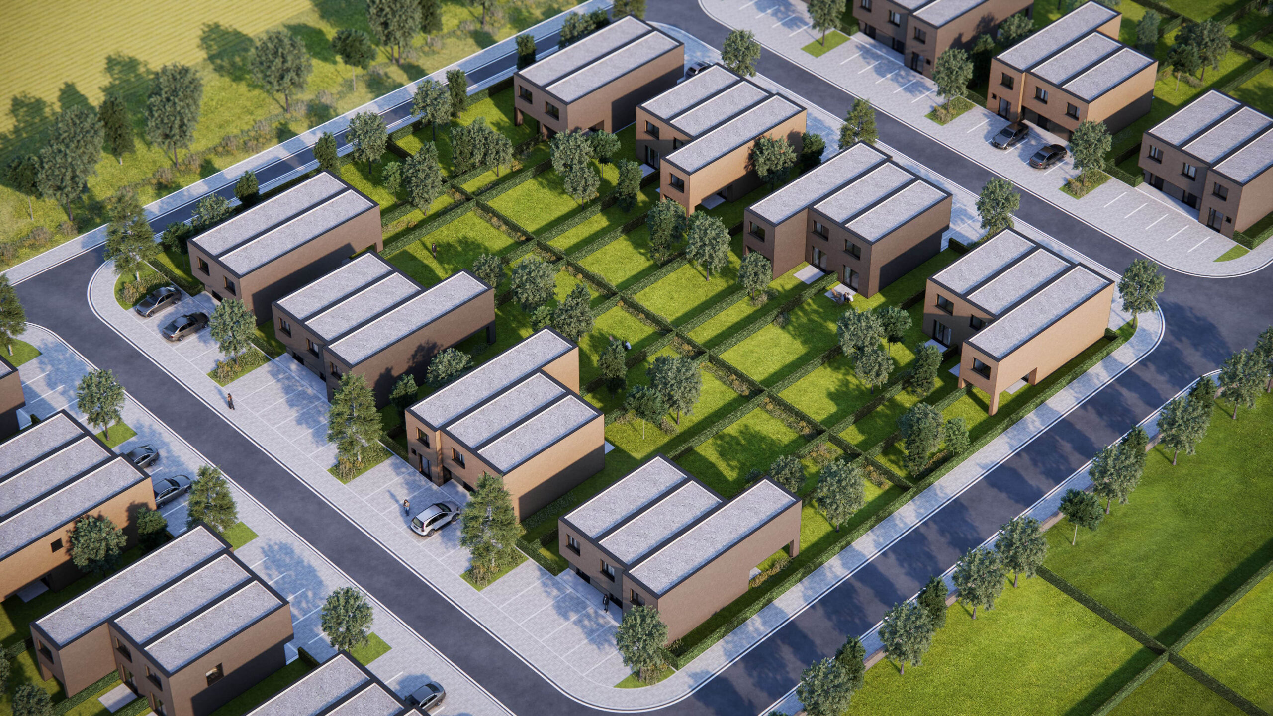 Vila byty Nový svet – Fáza 3 Trojdomy